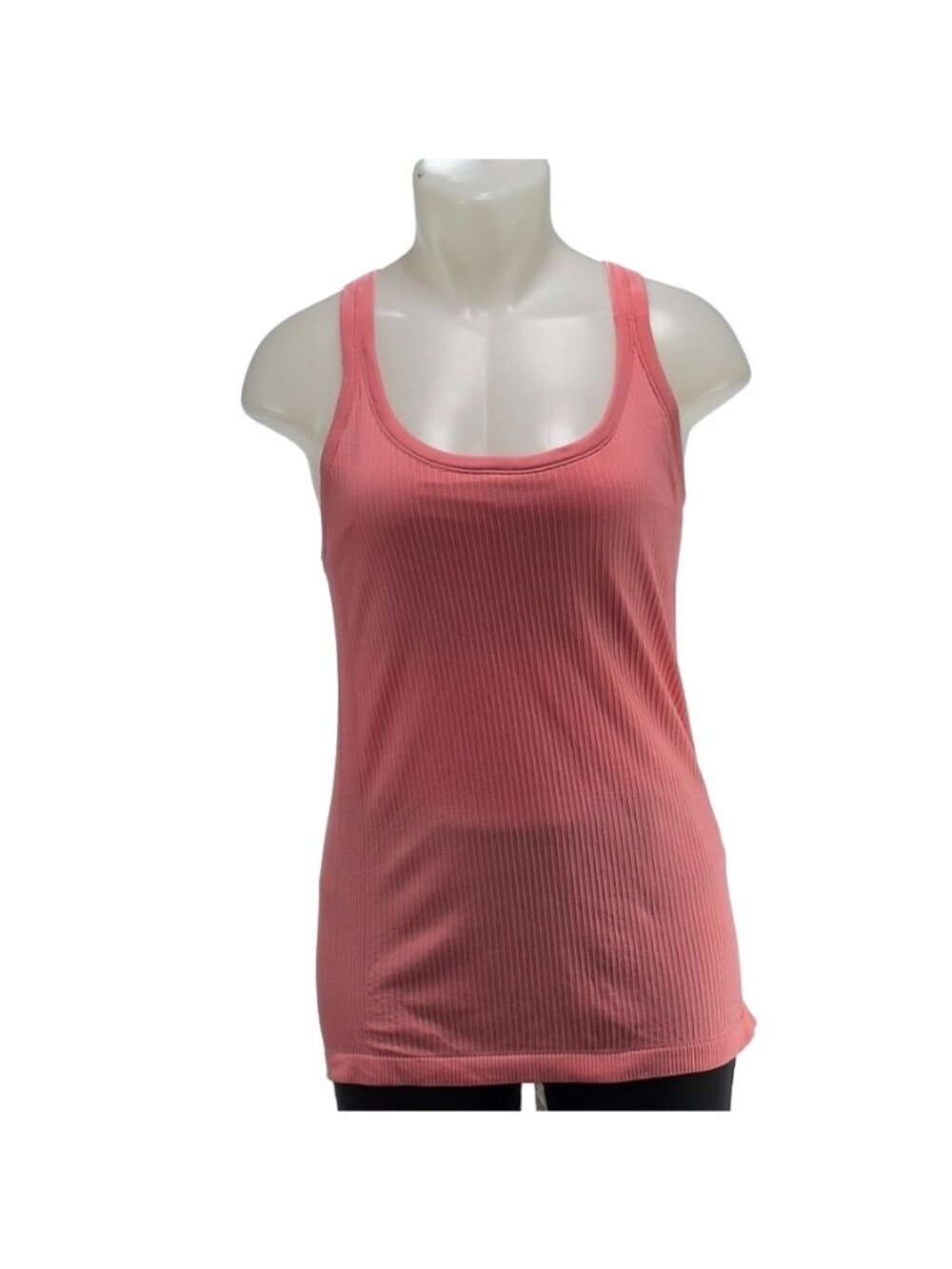 90 DEGREE by REFLEX Top Athletic Nylon Sleeveless Salmon Pink Women's Size L